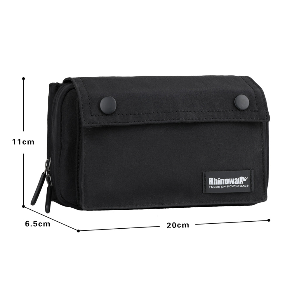 RHINOWALK X2012 Polyester Multifunctional Bike Front Handlebar Bag with Shoulder Strap RHINOWALK X2012 Polyester Multifunctional Bike Front Handlebar Bag with Shoulder Strap